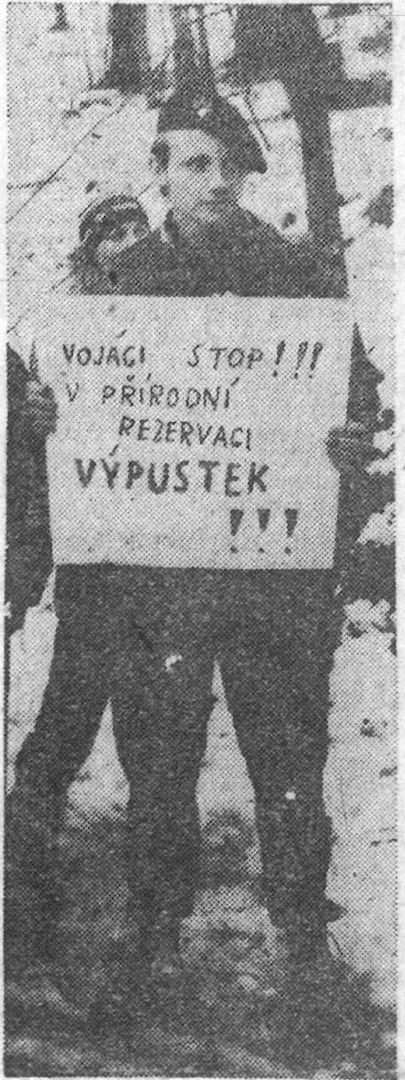 Marek Šenkyřík - sametová revoluce na Výpustku 1990.