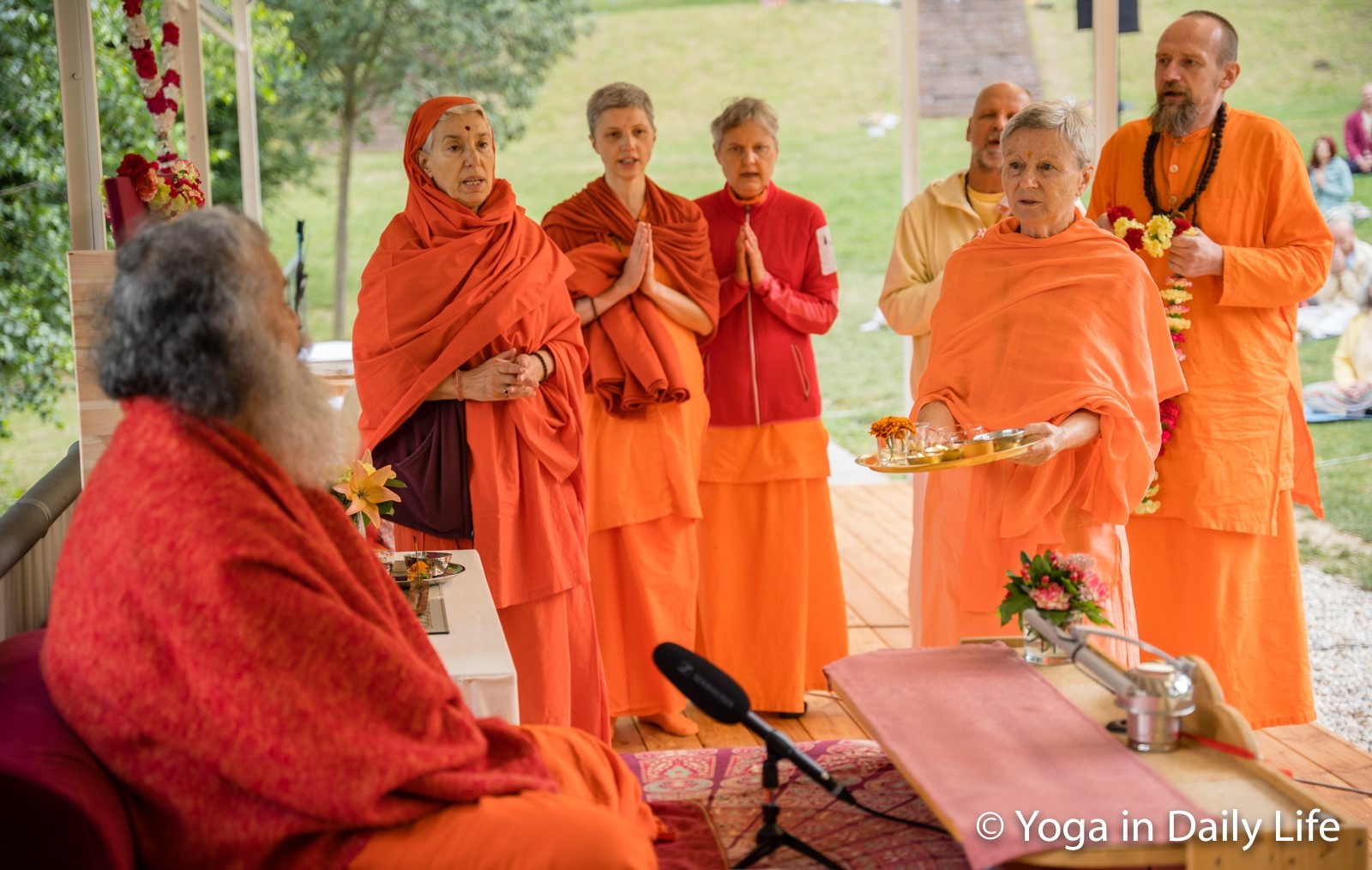 Střílky, Gurupurnima 2022. Foto: anonym (Radim Paluš)