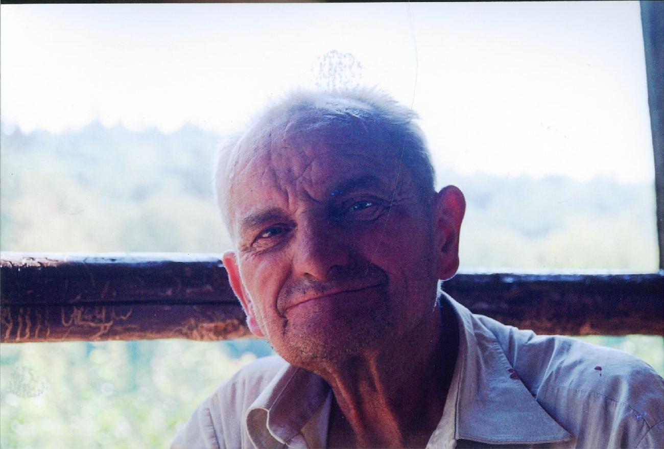 Jan Hynšt, poslední skalní duch Moravského krasu. Foto: Marek P. Šenkyřík 2004.