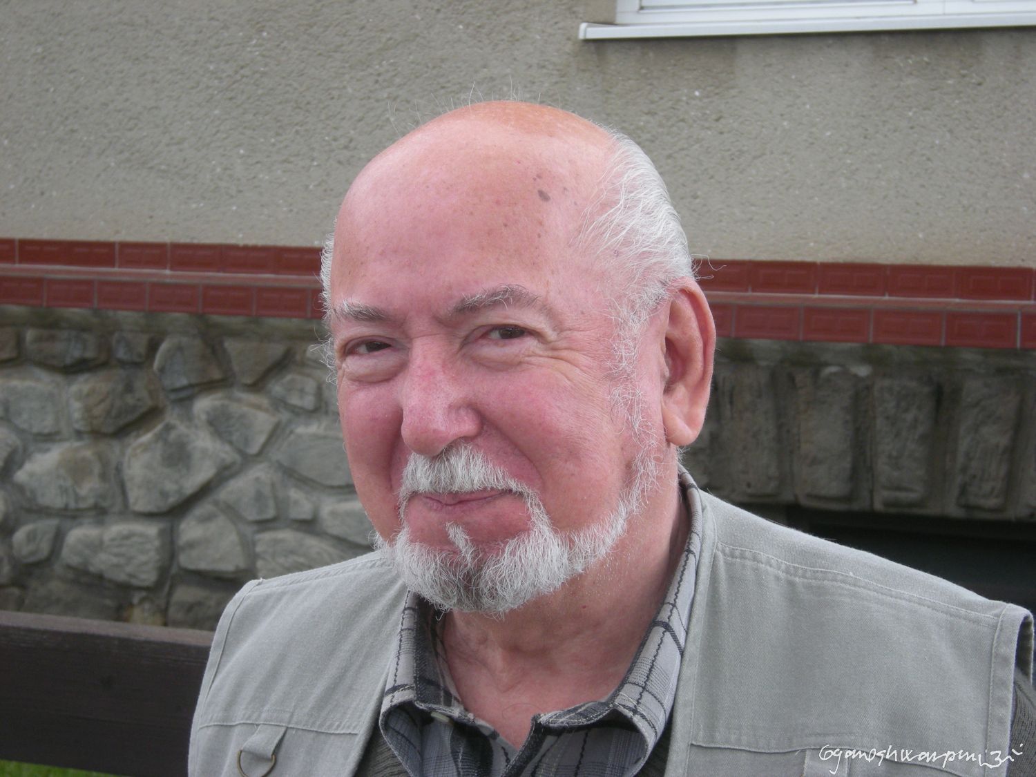 Mgr. Ladislav Slezák - setkání v Blánsku (2009). Foto: Marek P. Gyaneshwarpuri.