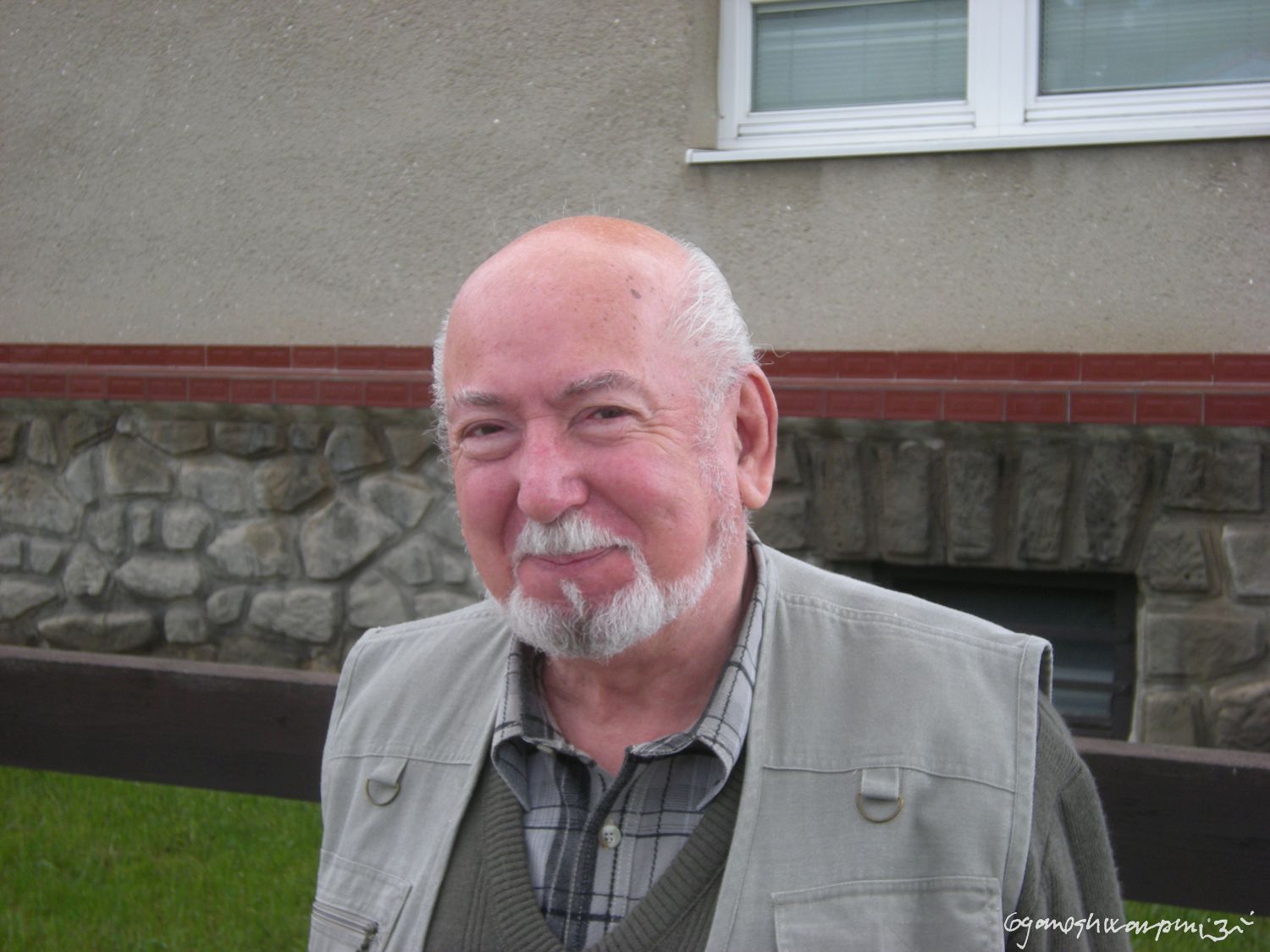 Mgr. Ladislav Slezák - setkání v Blánsku (2009). Foto: Marek P. Gyaneshwarpuri.