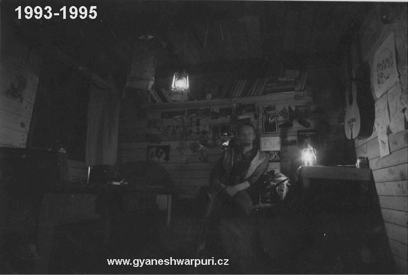 Novodvorský ponor: Duše Ponoru. Foto: Marek Šenkyřík, samospoušť 1994.