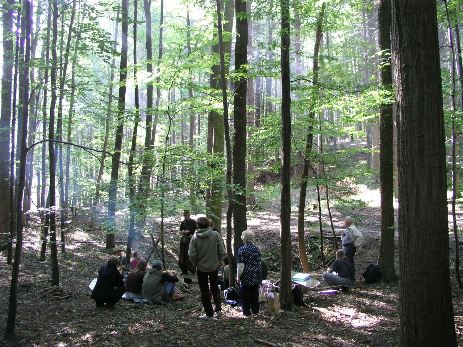  Setkání u Závrtu u Habrůveckých smrků (2005).