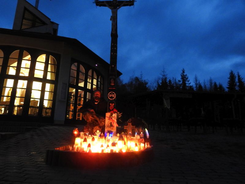 Hora Živčáková - Turzovka. Foto: Marek Gyaneshwarpuri, samospoušť 2019.