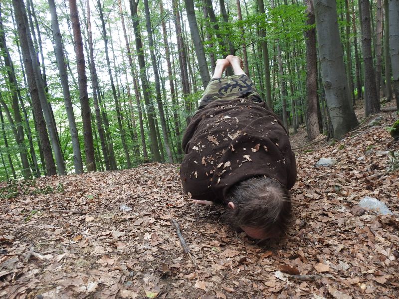 Jeskyně U studánek u Březiny. Foto: Marek Gyaneshwarpuri, samospoušť 2019.