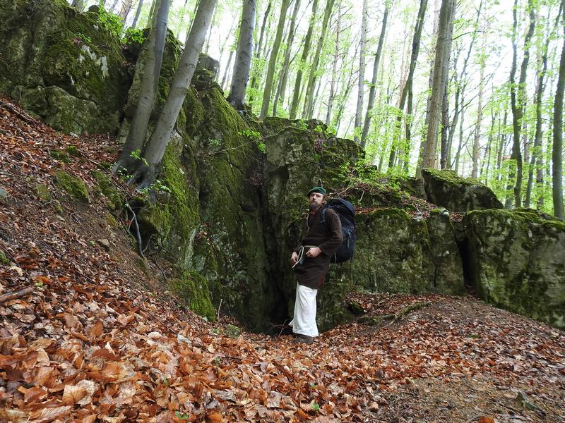 Jeskyně U studánek u Březiny. Foto: Marek Gyaneshwarpuri, samospoušť 2019.