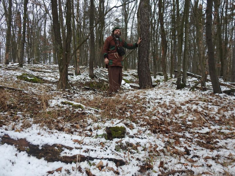 Na Boží hoře Močová u Habrůvky.  Foto: Marek Gyaneshwarpuri, samospoušť 2020.