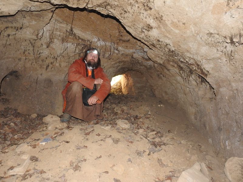 Bosonožský hájek - loch v Bosonožském hájku.  Foto: Marek Gyaneshwarpuri, samospoušť 2020.