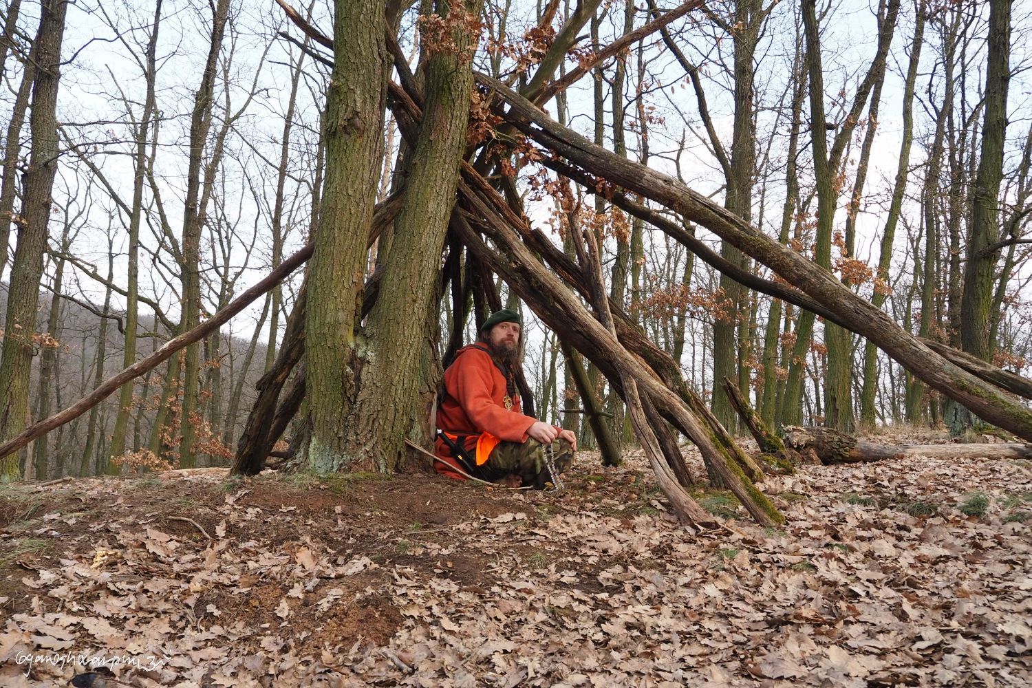 Hradisko u Bosonoh. Foto: Marek Gyaneshwarpuri, samospoušť 2021