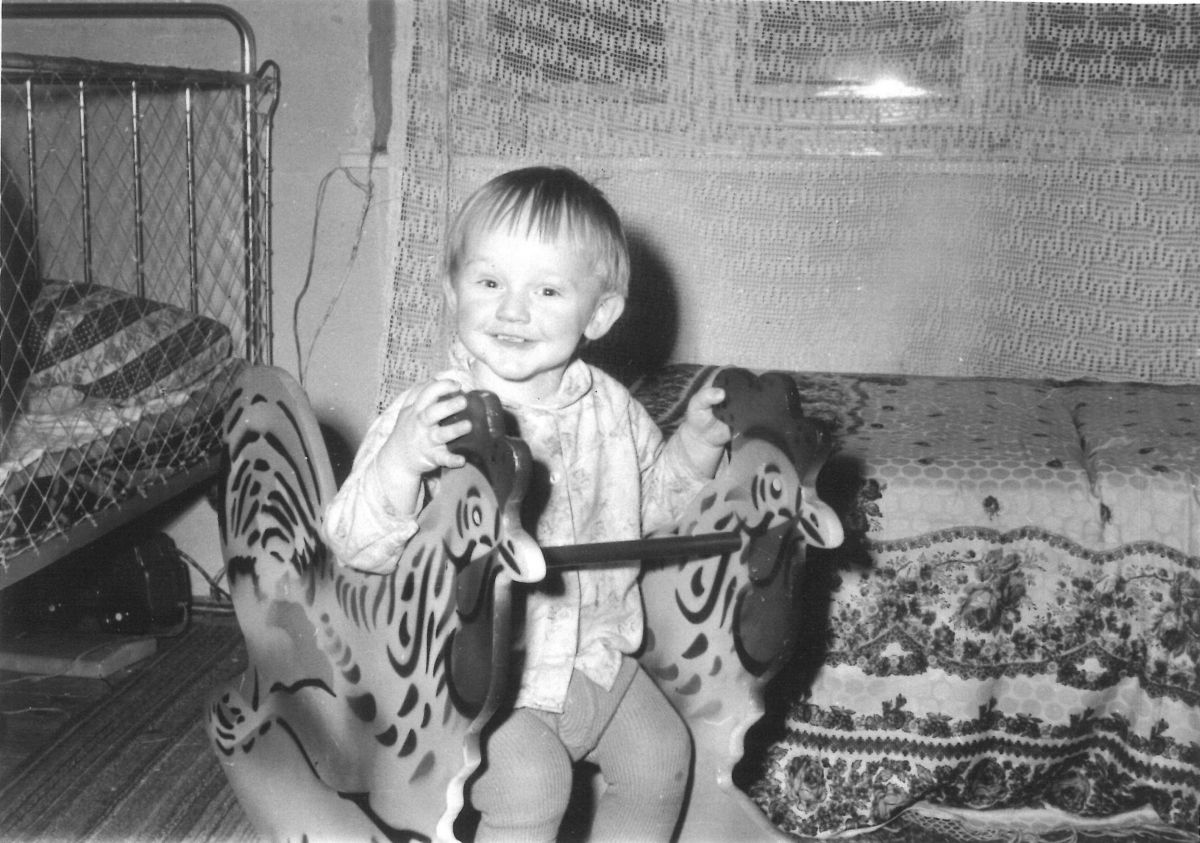 Marek Šenkyřík v dětství - rodinné album.