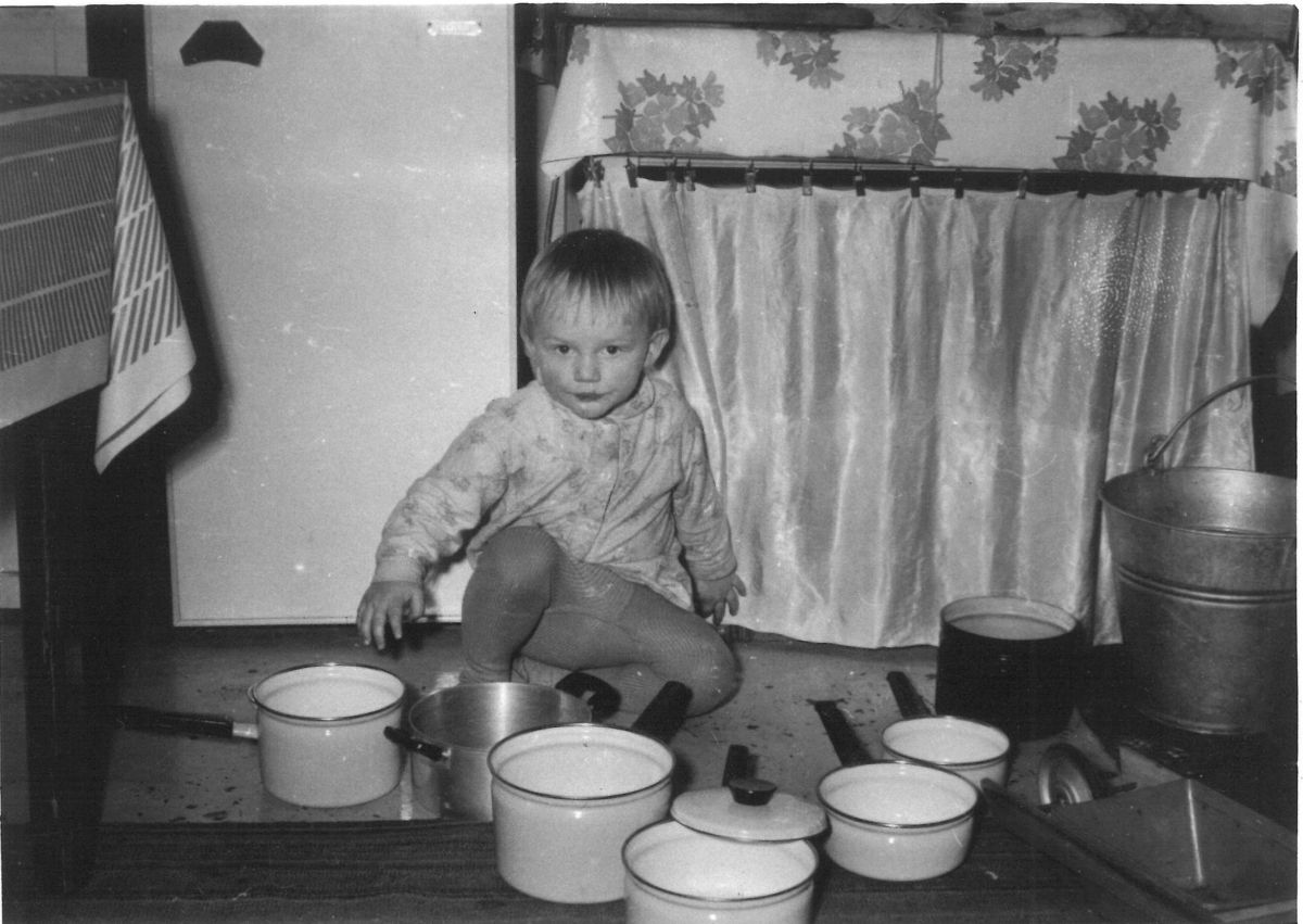 Marek Šenkyřík v dětství - rodinné album.