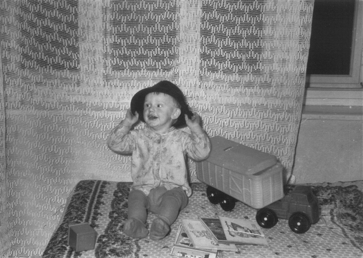 Marek Šenkyřík v dětství - rodinné album.