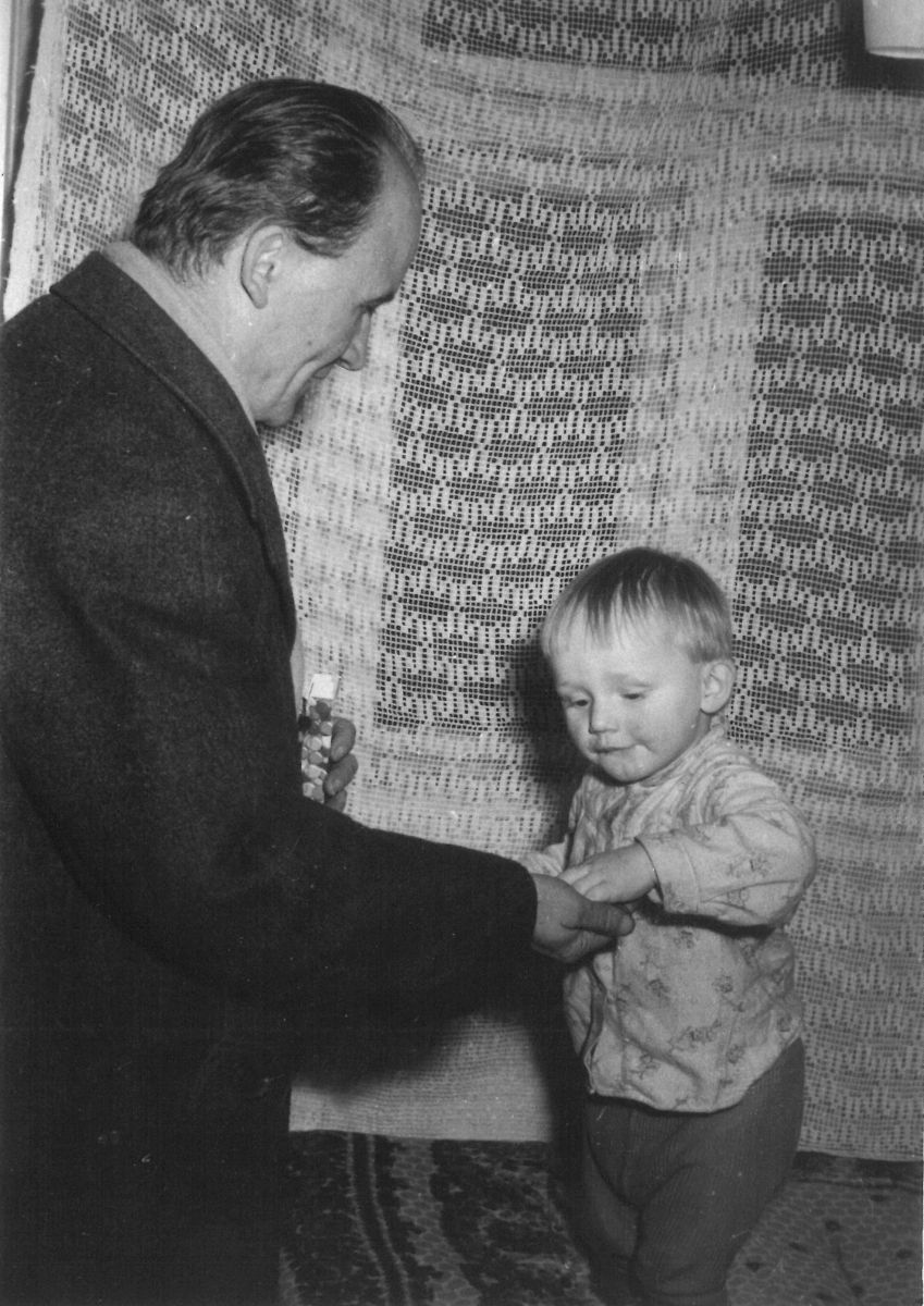 Marek Šenkyřík v dětství - rodinné album.