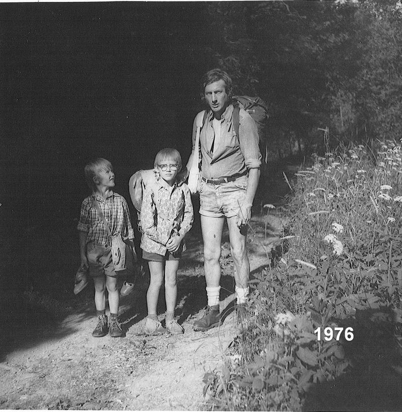 Marek Šenkyřík v dětství - rodinné album.