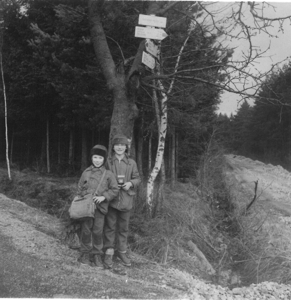 Marek Šenkyřík v dětství - rodinné album.