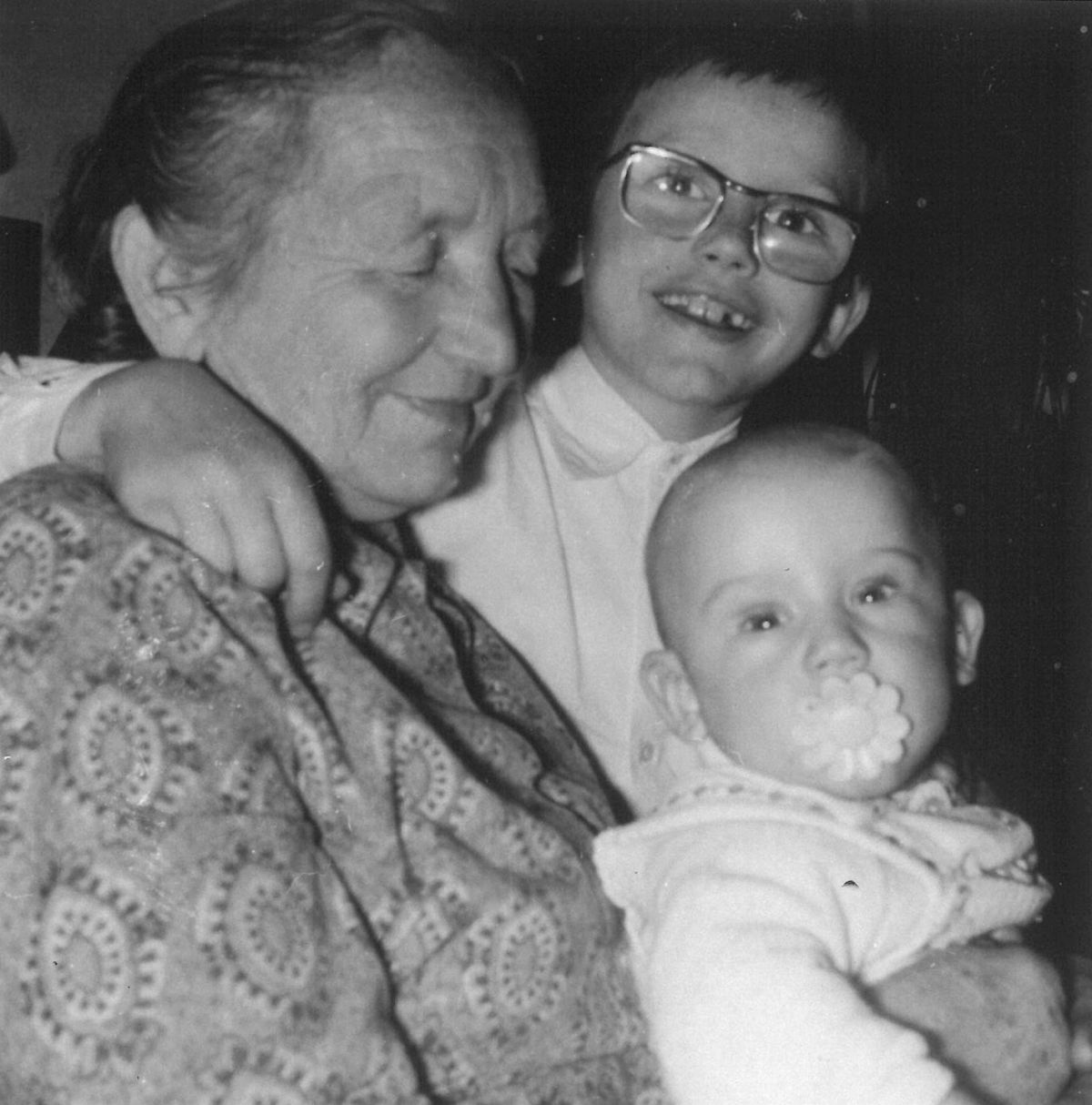 Marek Šenkyřík v dětství - rodinné album.