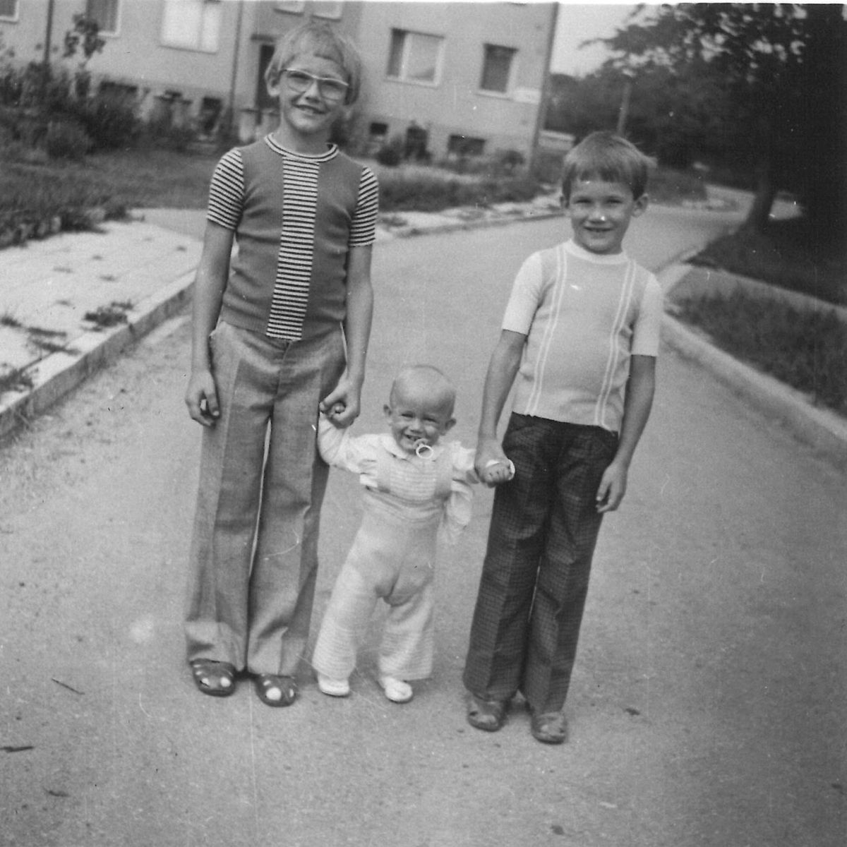 Marek Šenkyřík v dětství - rodinné album.