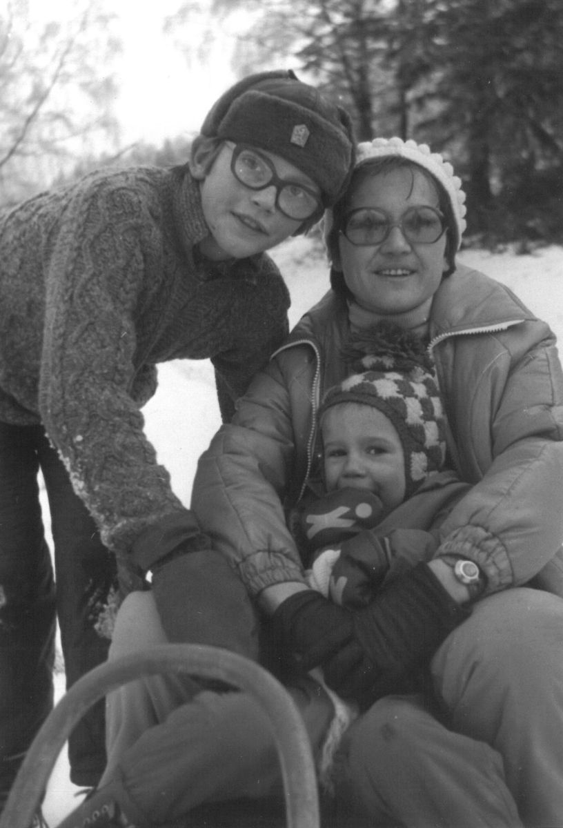 Marek Šenkyřík v dětství - rodinné album.