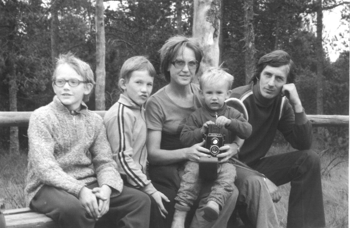 Marek Šenkyřík v dětství - rodinné album.