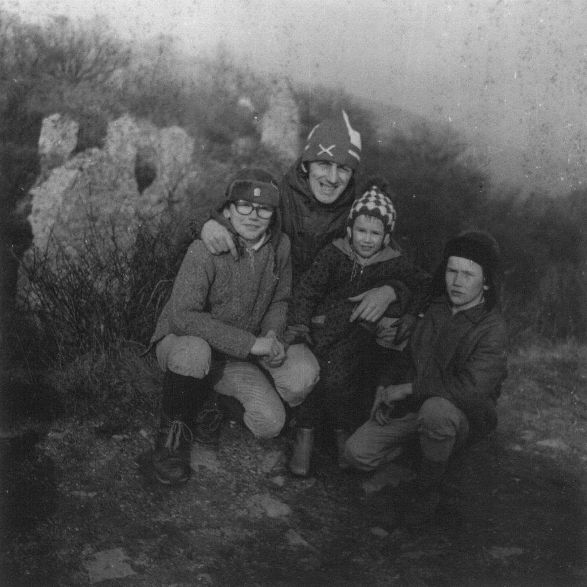 Marek Šenkyřík v dětství - rodinné album.