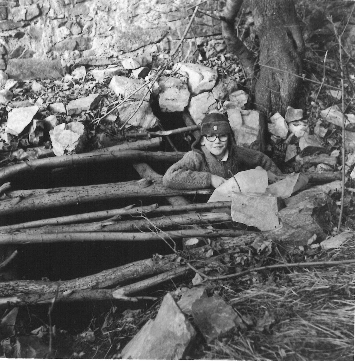 Marek Šenkyřík v dětství - rodinné album.