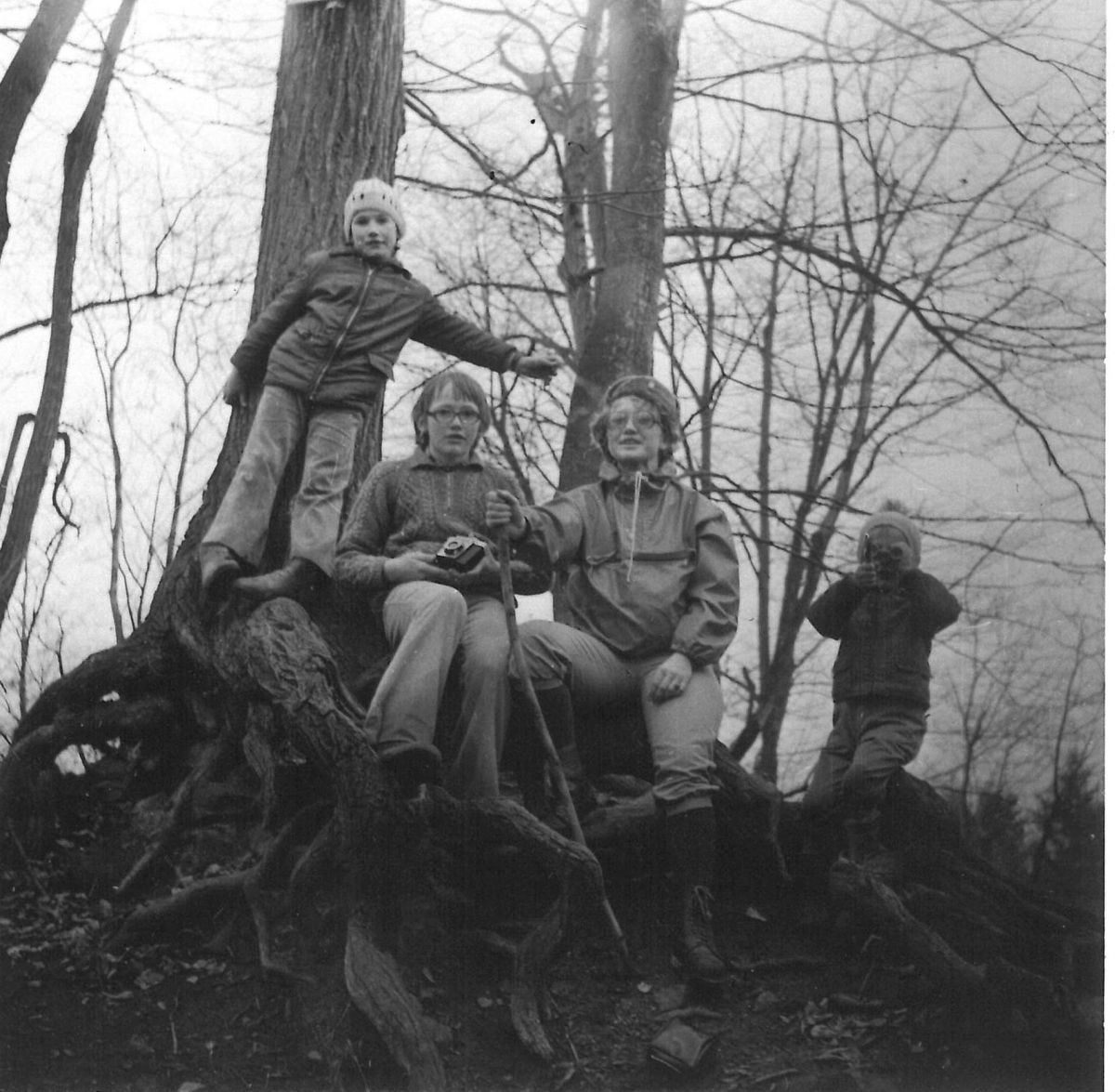 Marek Šenkyřík v dětství - rodinné album.