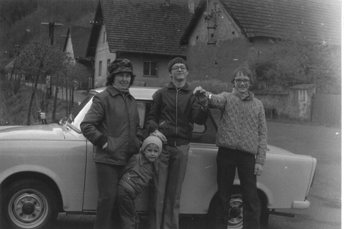 Marek Šenkyřík v dětství - rodinné album.