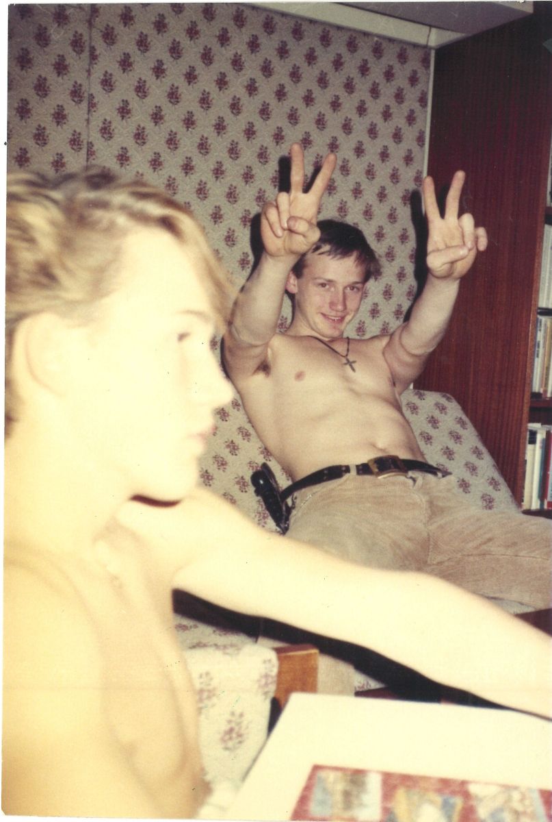 Marek Šenkyřík v dětství - rodinné album.