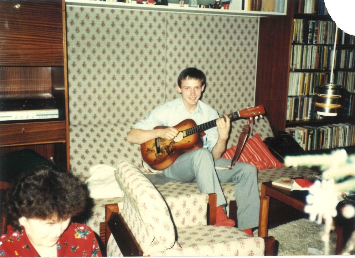 Marek Šenkyřík v dětství - rodinné album.