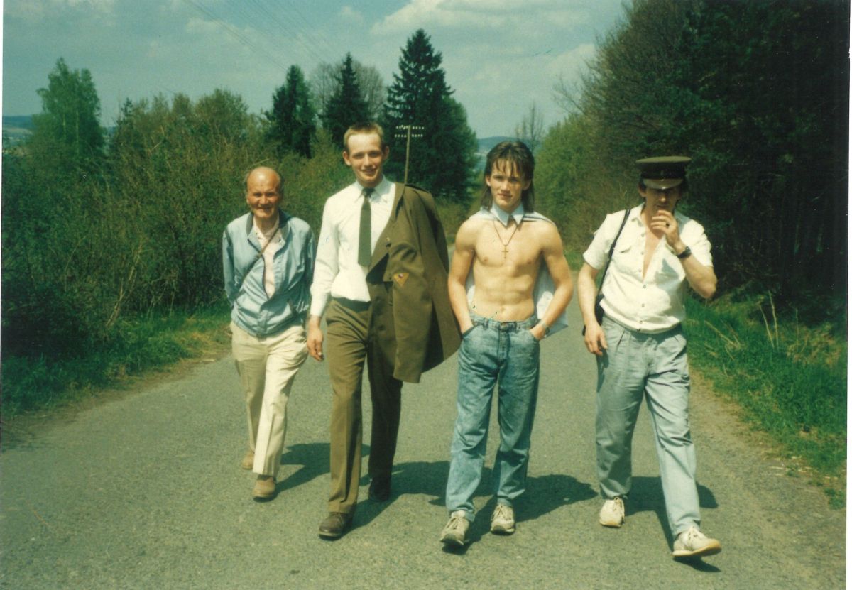 Marek Šenkyřík v dětství - rodinné album.