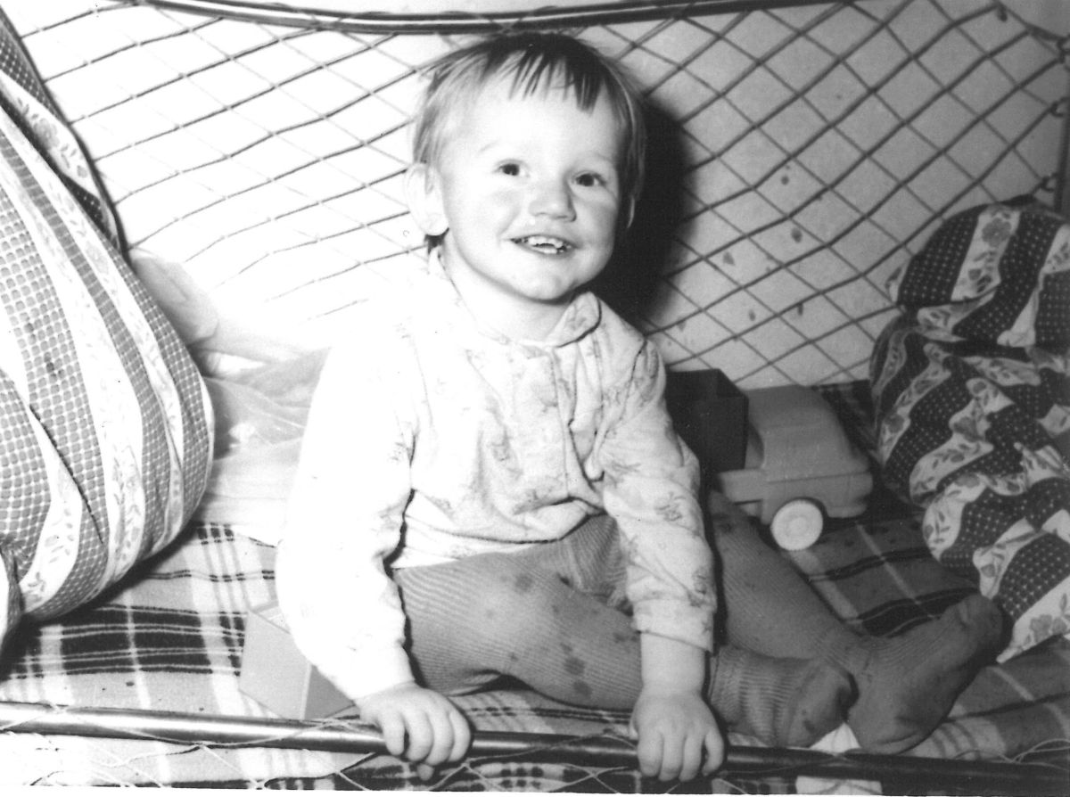 Marek Šenkyřík v dětství - rodinné album.