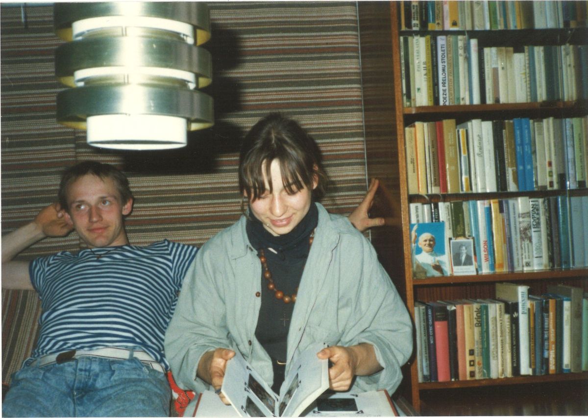 Marek Šenkyřík v dětství - rodinné album.