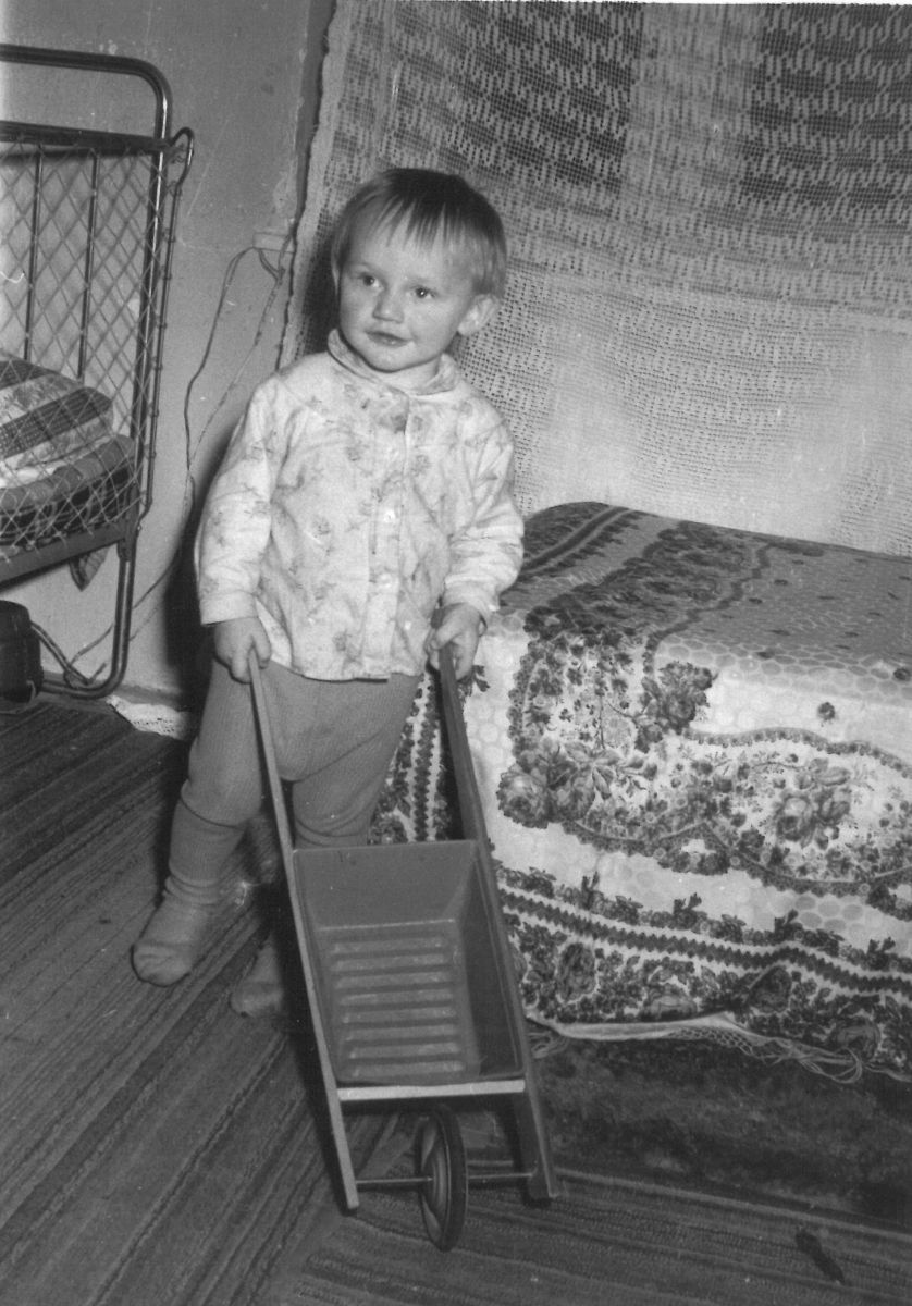 Marek Šenkyřík v dětství - rodinné album.