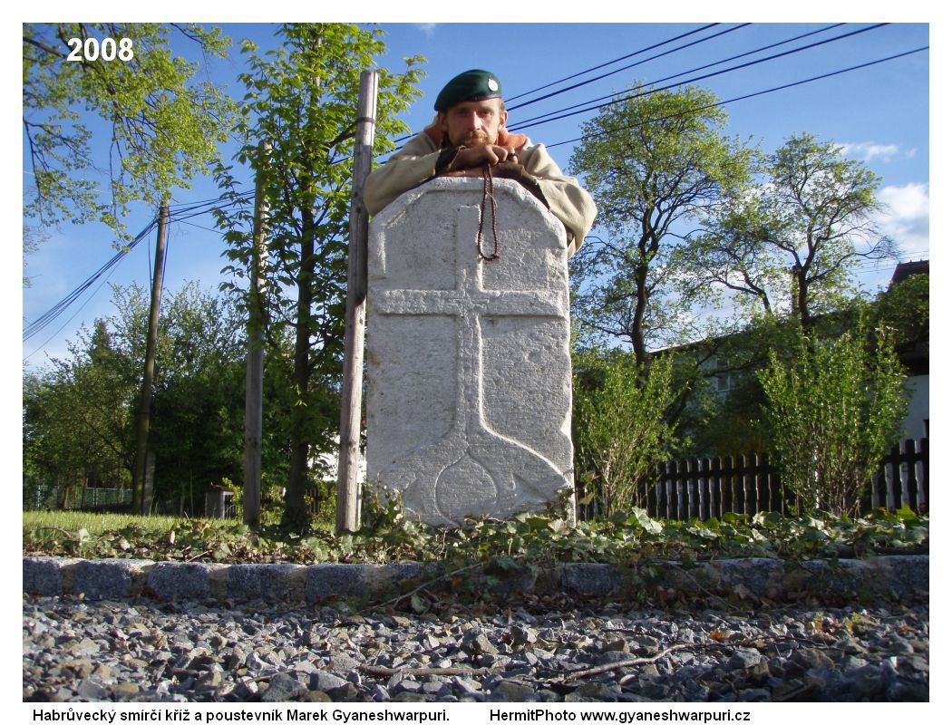 Habrůvecký smírčí kříž.
Foto: Marek Gyaneshwarpuri 2008.