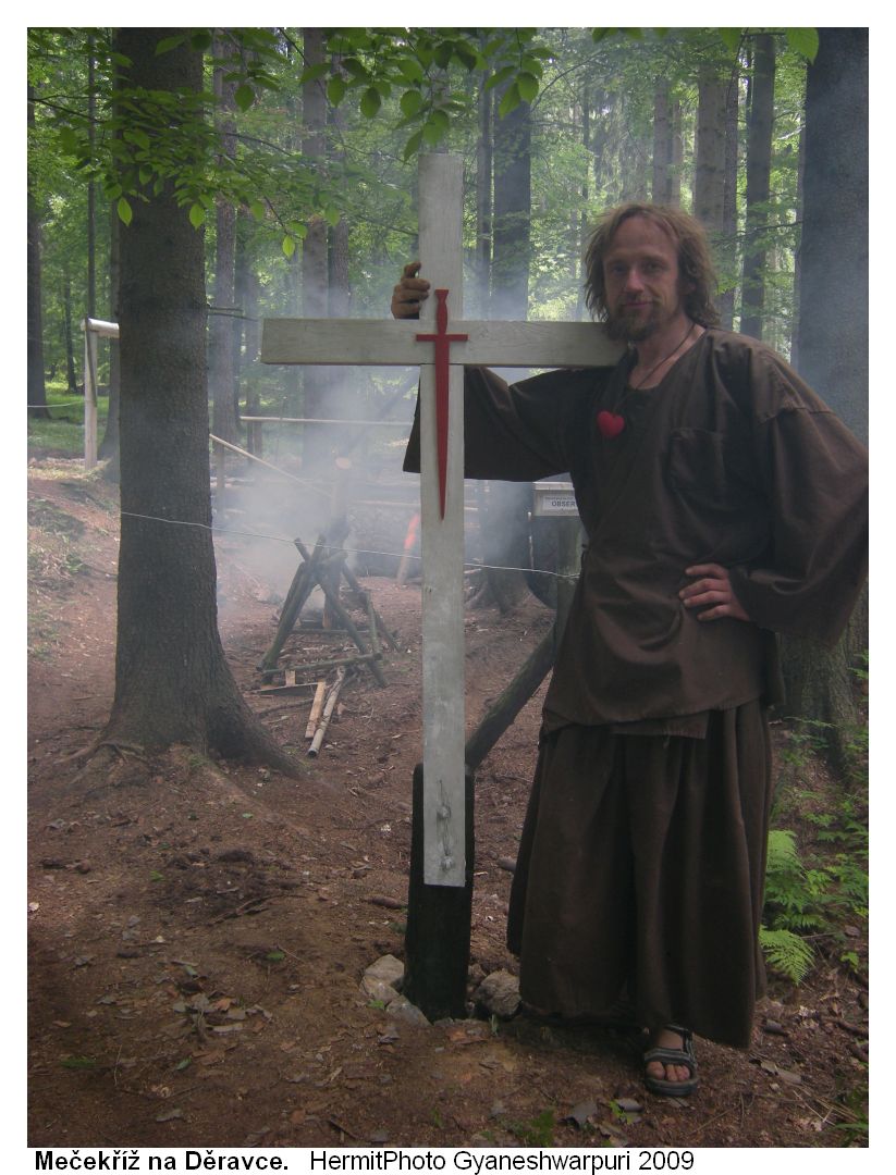 Mečokříž na Děravce. Foto: Marek  Gyaneshwarpuri 2009.