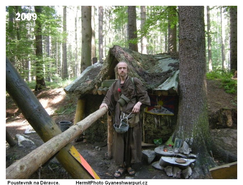 Děravka: před cestou do Křtin.

Foto: Marek Gyaneshwarpuri (2009).