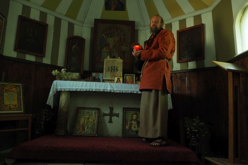 Svatý Klimentek, v kapli.



 (2020).