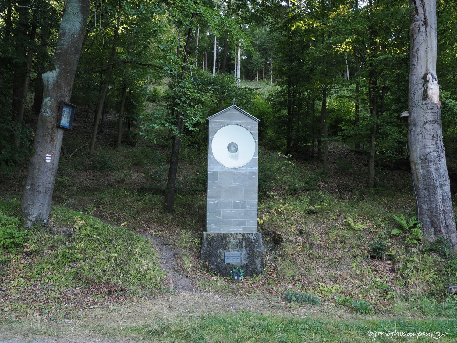 Radostná cesta pátera Prnky pod Křtinami. Foto: Svámí Gyaneshwarpuri (2025).